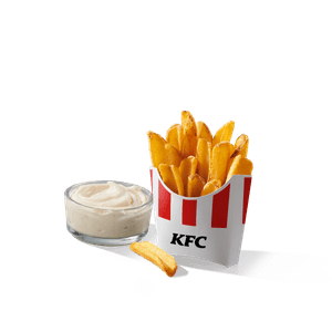 Dipping fries + sos din partea casei