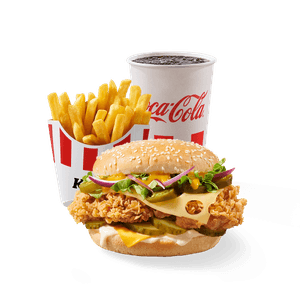 Meniu Real Burger picant/nepicant la preț special