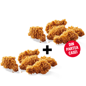 1+1 din partea casei la 5 Hot Wings®